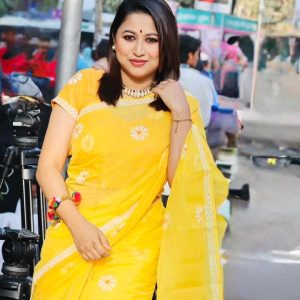 Block Print Sharee with Blouse Piece