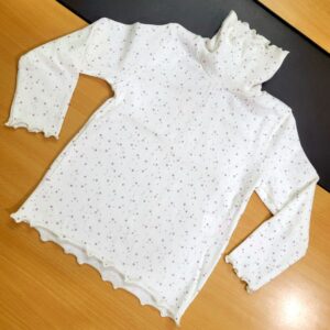 Ruffled Neck Winter Top